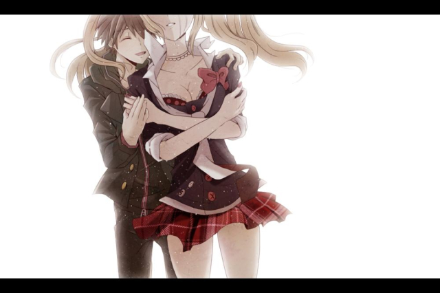 enoshima junko+naegi makoto