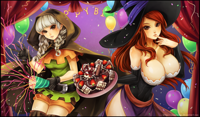 sorceress (dragon's crown)+elf (dragon's crown)