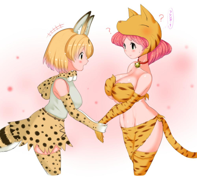 berserker (final fantasy)+lenna charlotte tycoon+serval (kemono friends)