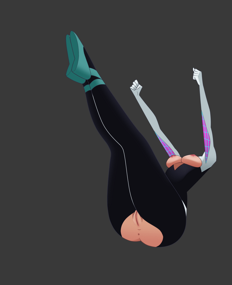 gwen stacy+gwc- stacy (spider-verse)+spideg-gwen