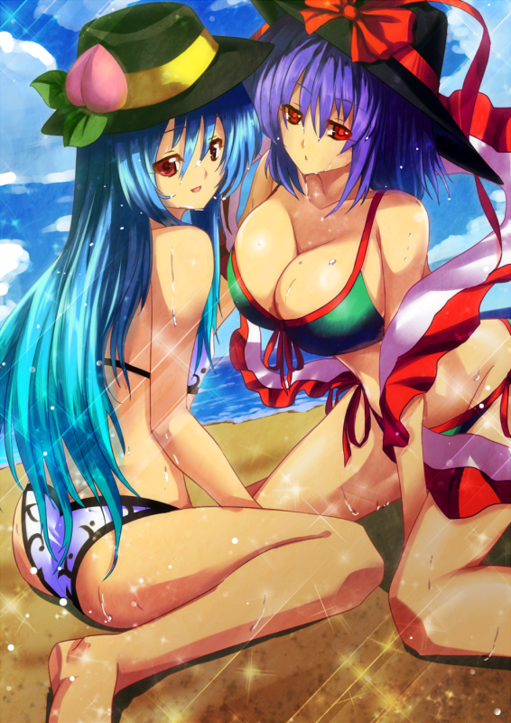 hinanawi tenshi+nagae iku
