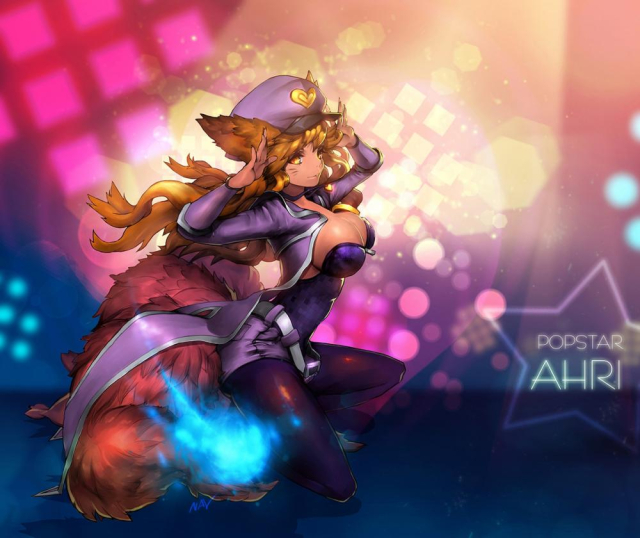 ahri+popstar ahri (league of legends)