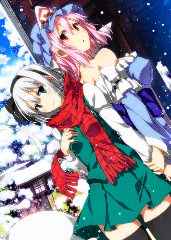 konpaku youmu+saigyouji yuyuko+myon