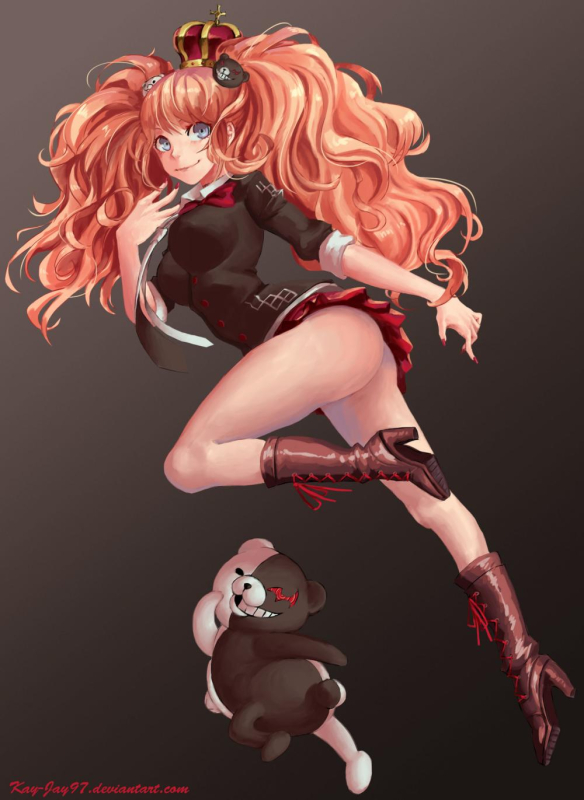 enoshima junko+monokuma