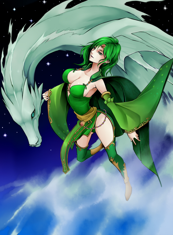 mist dragon+rydia