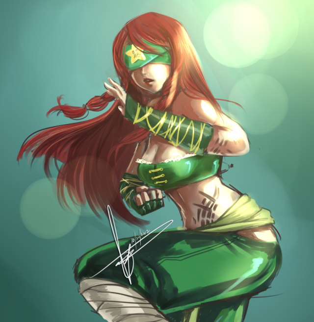 hong meiling+lee sin (league of legends)
