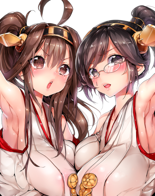 kongou battleship+kirishima battleship