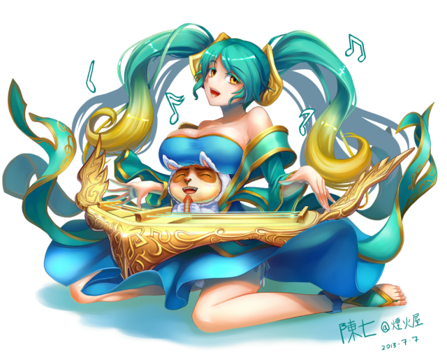 sona buvelle+teemo (league of legends)