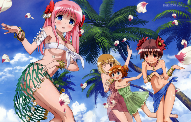 haramura nodoka+miyanaga saki+kataoka yuuki+fukuji mihoko