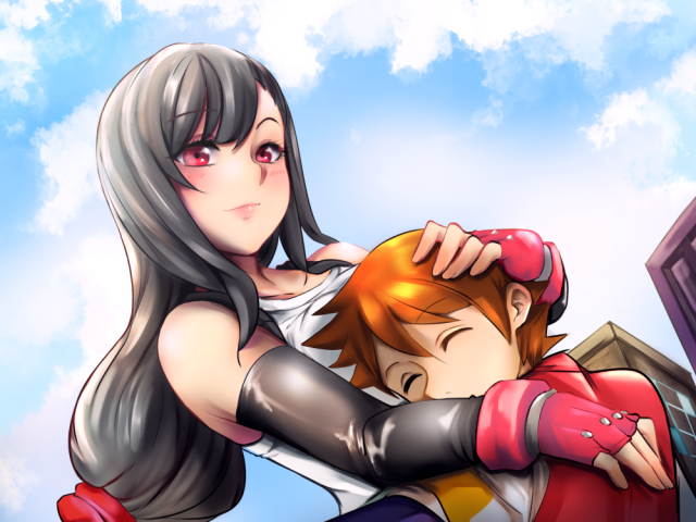 chris thorndyke+tifa lockhart