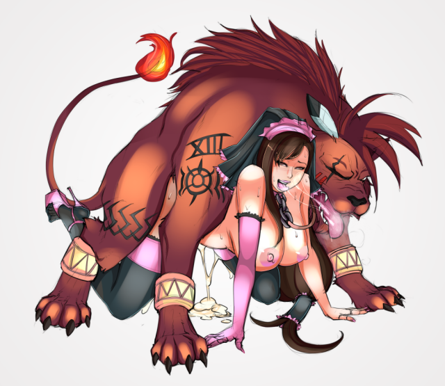 red xiii+tifa lockhart