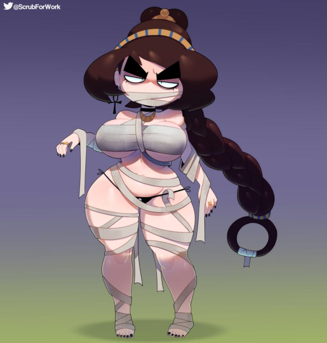 femscrub (somescrub)+original character