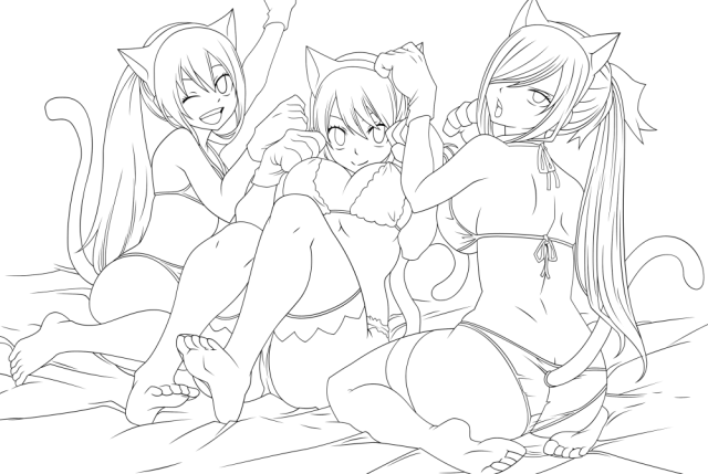 lucy heartfilia+erza scarlet+wendy marvell