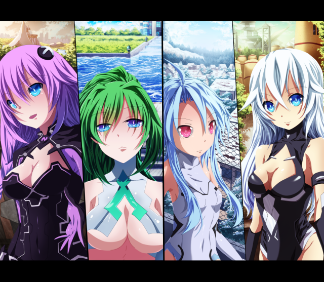 purple heart+black heart+green heart+white heart