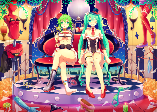 hatsune miku+gumi