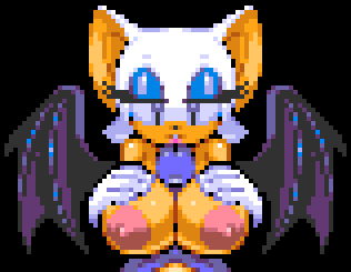 rouge the bat+sonic the hedgehog