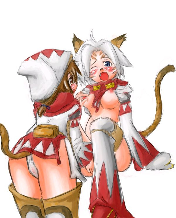 mithra+white mage