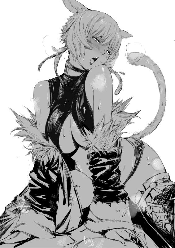 miqo'te+y'shtola rhul