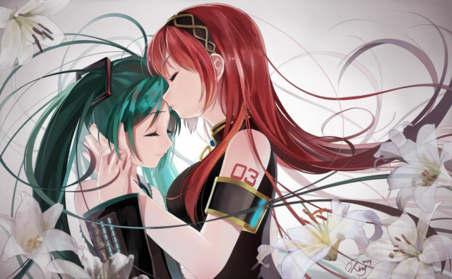 hatsune miku+megurine luka