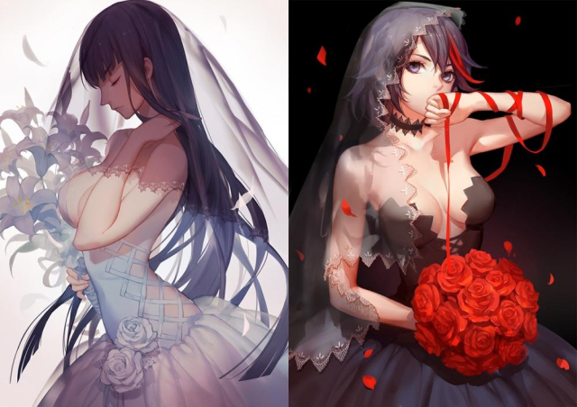 matoi ryuuko+kiryuuin satsuki