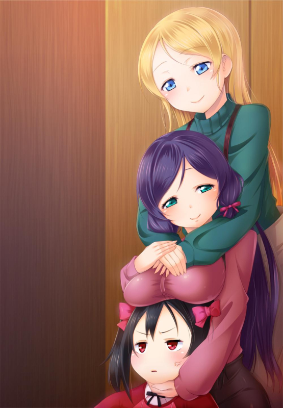 yazawa nico+toujou nozomi+ayase eli