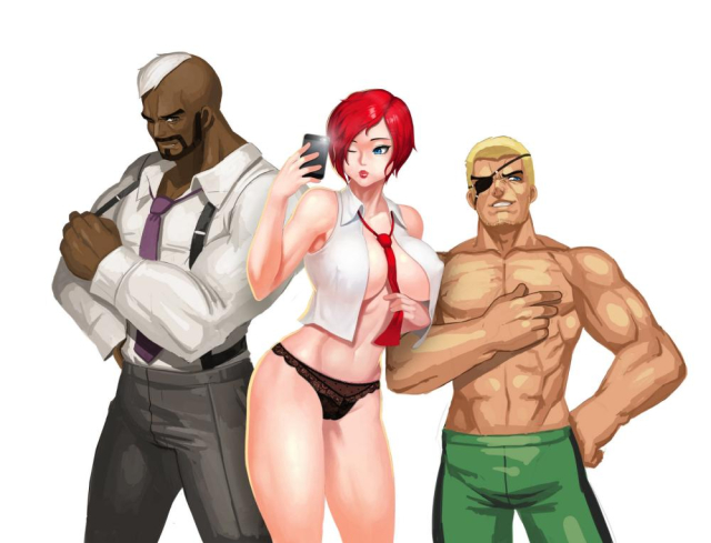 ramon (kof)+seth (kof)+vanessa (kof)