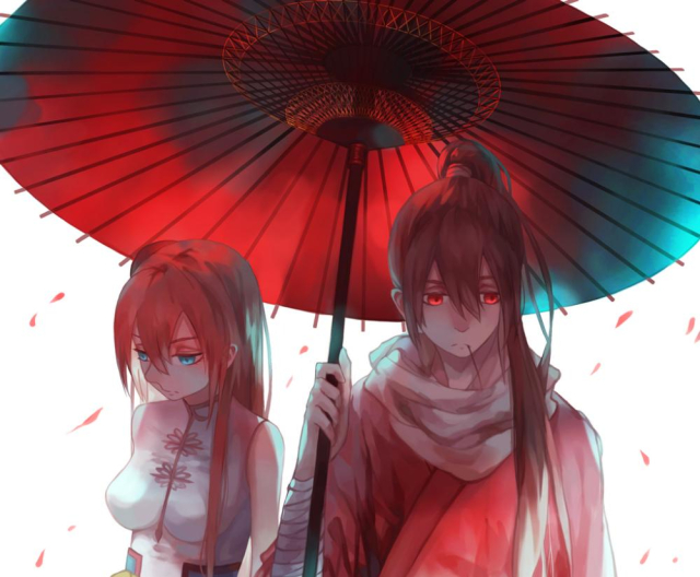 kagura (gintama)+okita sougo