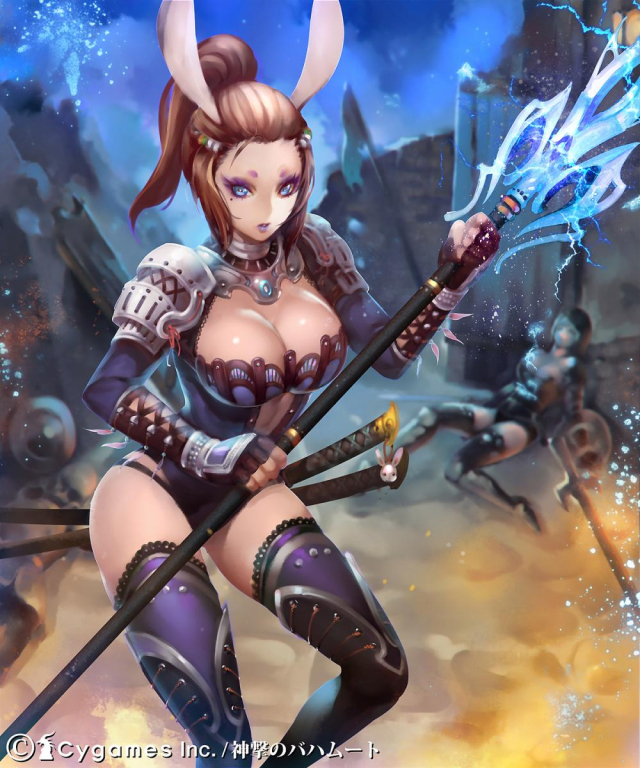 rabbit lancer (rage of bahamut)