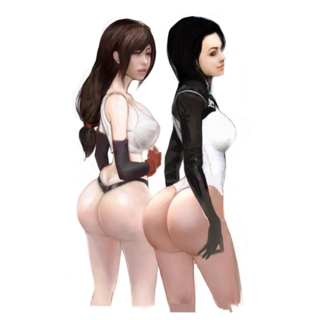 miranda lawson+tifa lockhart