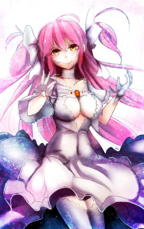 kaname madoka+goddess madoka