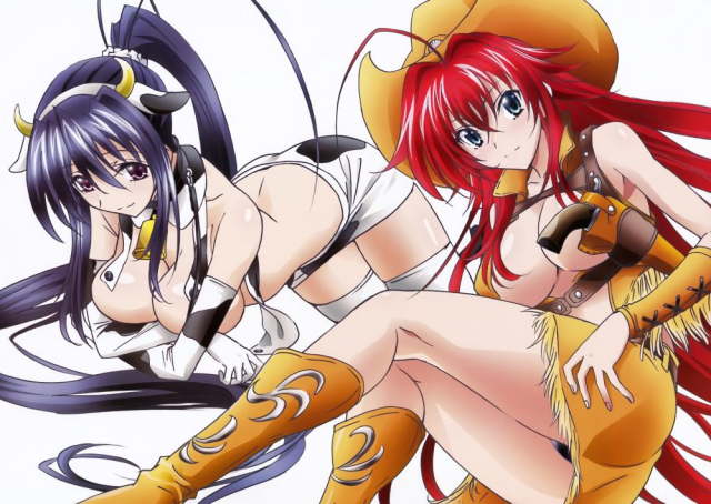 rias gremory+himejima akeno