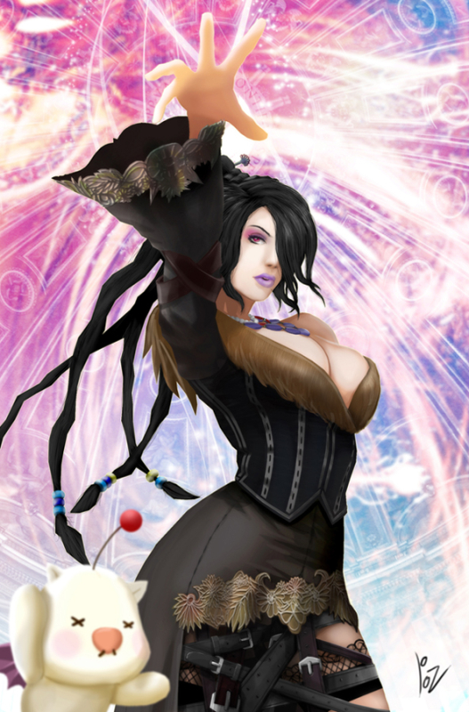 lulu (ff10)+moogle