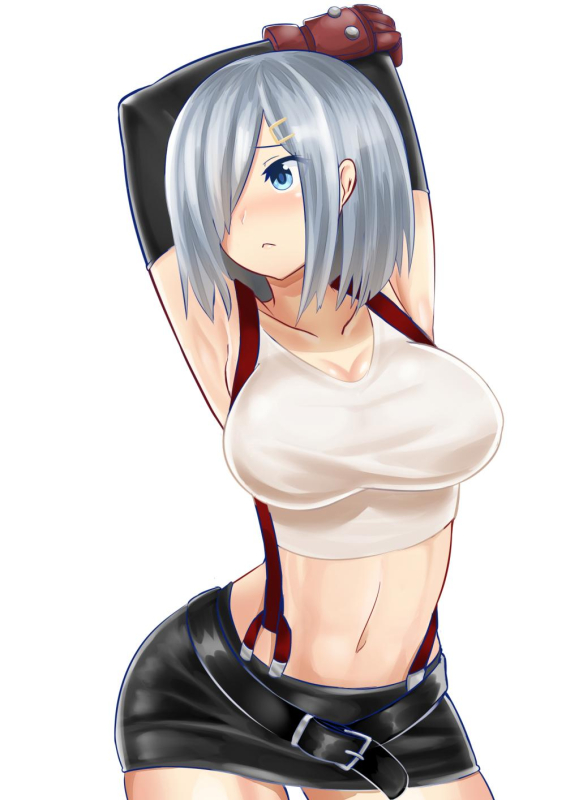 hamakaze (kancolle)+tifa lockhart