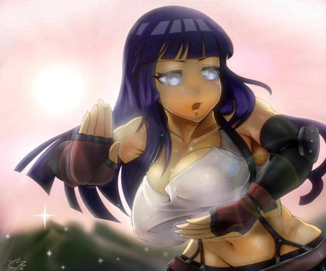 hyuuga hinata+tifa lockhart