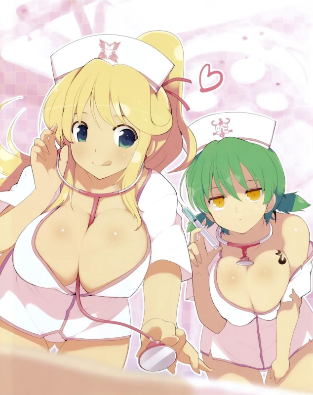 katsuragi (senran kagura)+hikage (senran kagura)