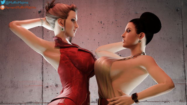 excella gionne+scarlet (ff7)