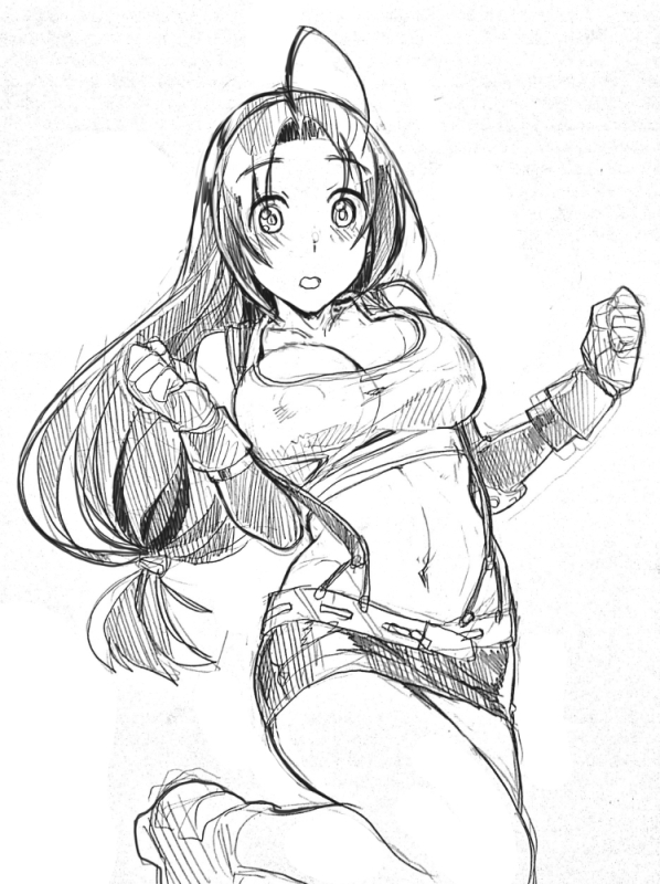 miura azusa+tifa lockhart