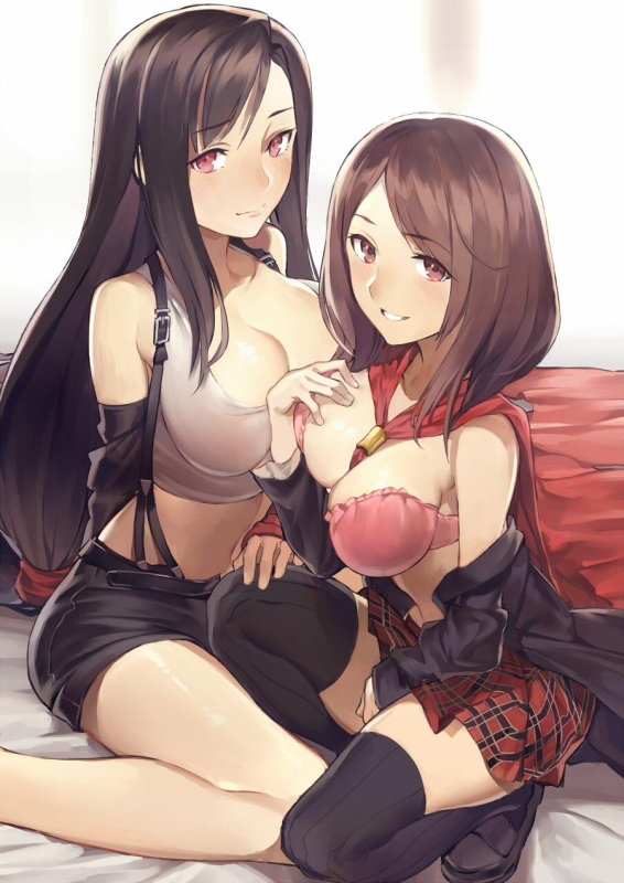 tifa lockhart+tokimiya rem