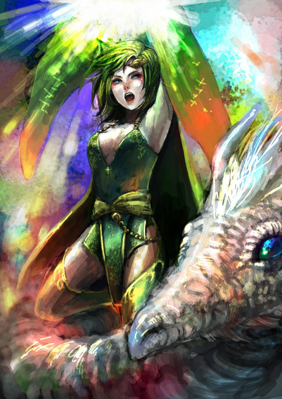 rydia+summoner (final fantasy)