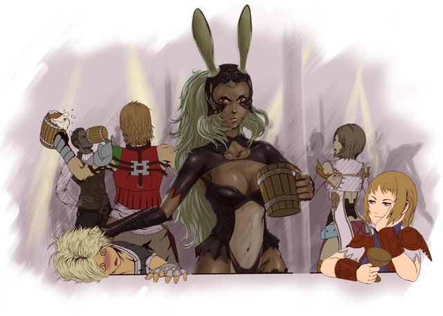 ashelia b'nargin dalmasca+balflear+basch fon ronsenburg+fran (ff12)+penelo+vaan