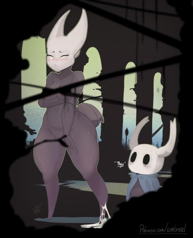 hornet (hollow knight)+protagonist (hollow knight)