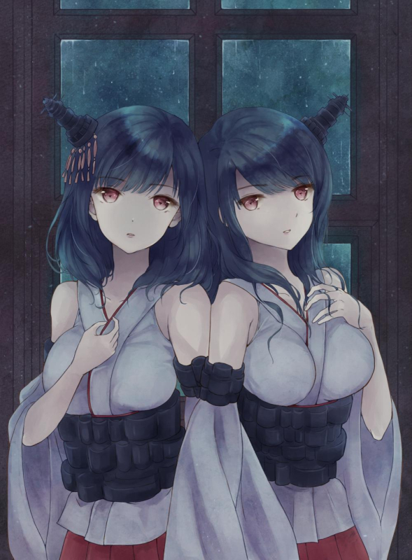 yamashiro battleship+fusou battleship