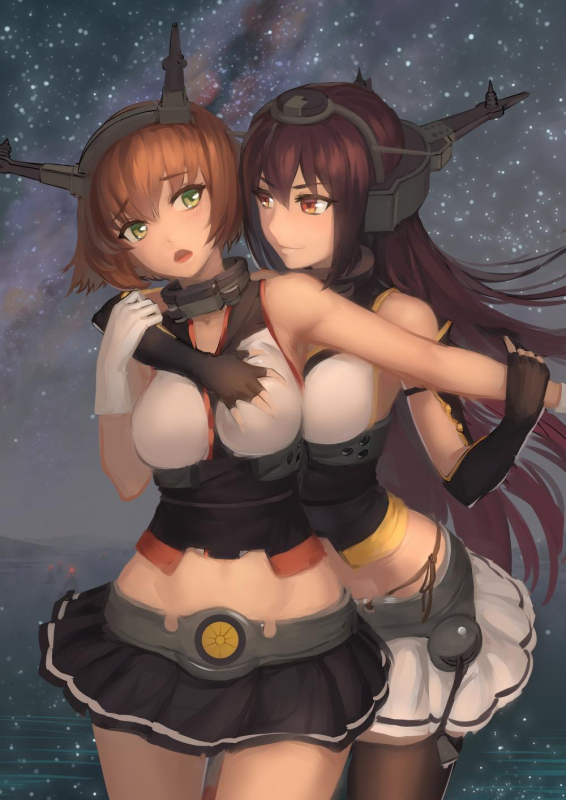 nagato battleship+mutsu battleship