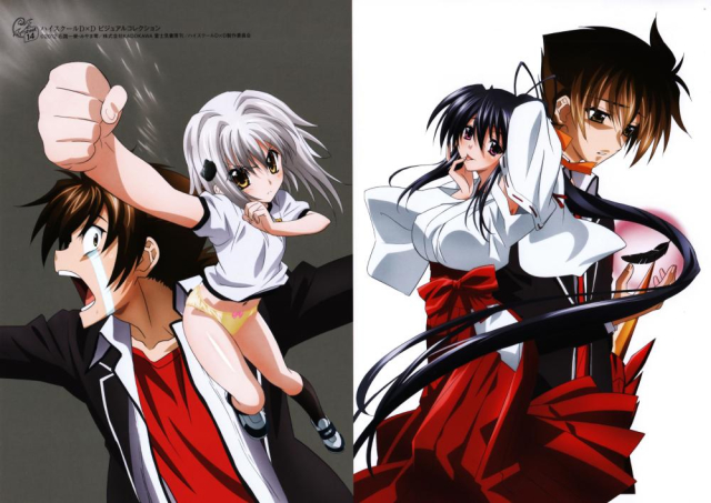 himejima akeno+toujou koneko+hyoudou issei