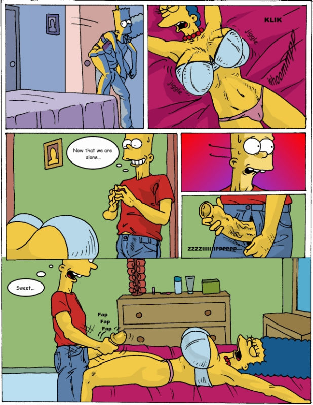 bart simpson+lisa simpson+marge simpson