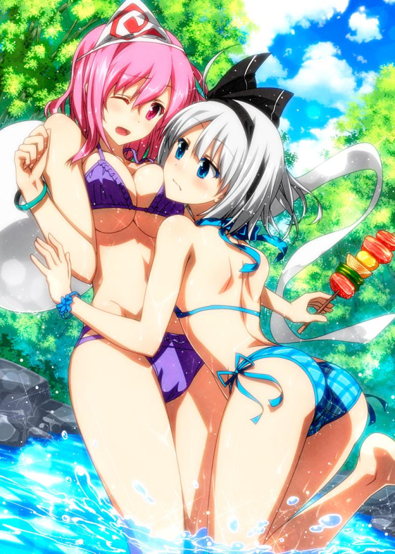 konpaku youmu+saigyouji yuyuko+myon