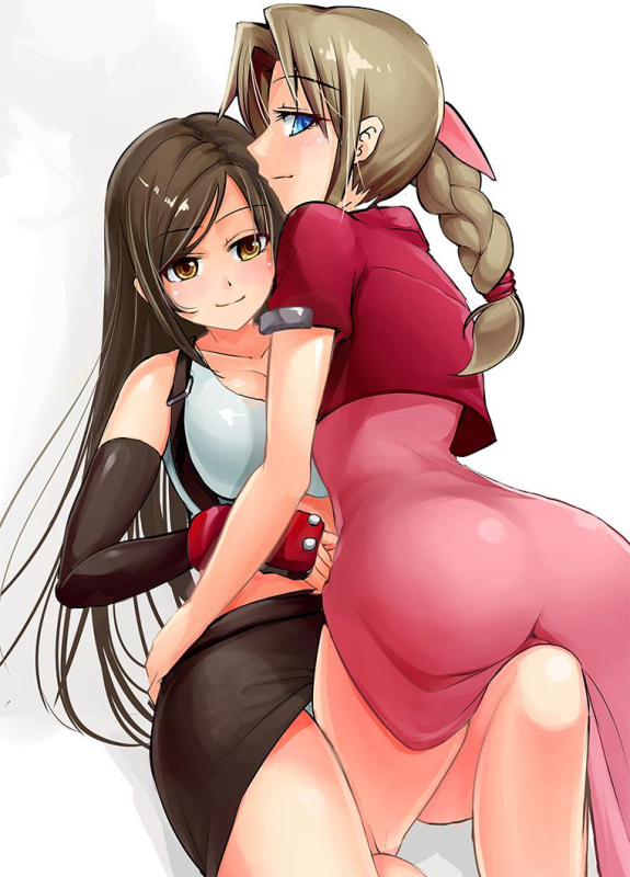 aerith gainsborough+tifa lockhart