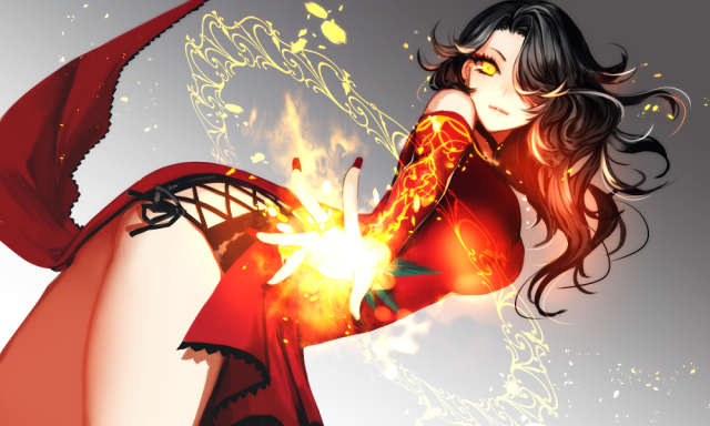 cinder fall