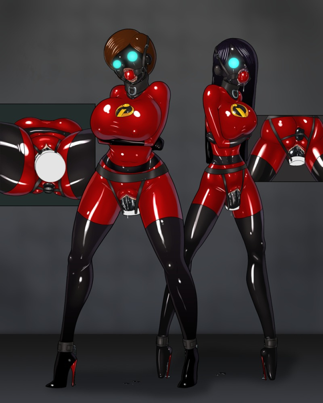 elastigirl+helen parr+violet parr