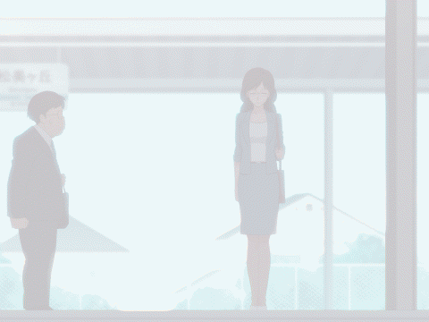 watanabe (gegege no kitarou 6)+yuna's mother (gegege no kitarou 6)